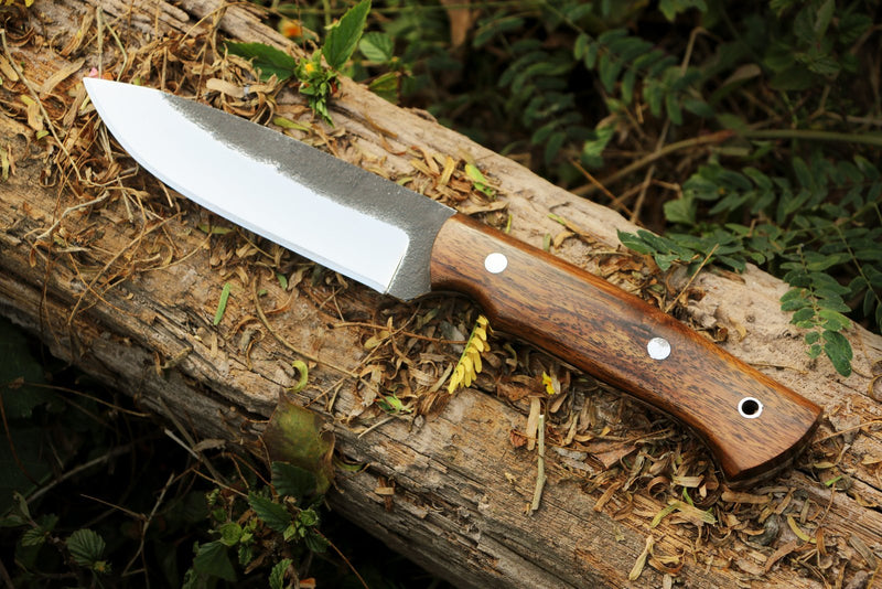 Rosewood Drop Point Skinner Knife Your Ultimate Outdoor Companion